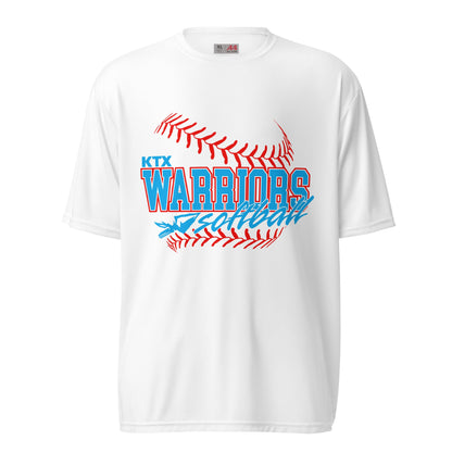 Active | Moisture Wicking Shirt | KTX Warriors | Softball Logo