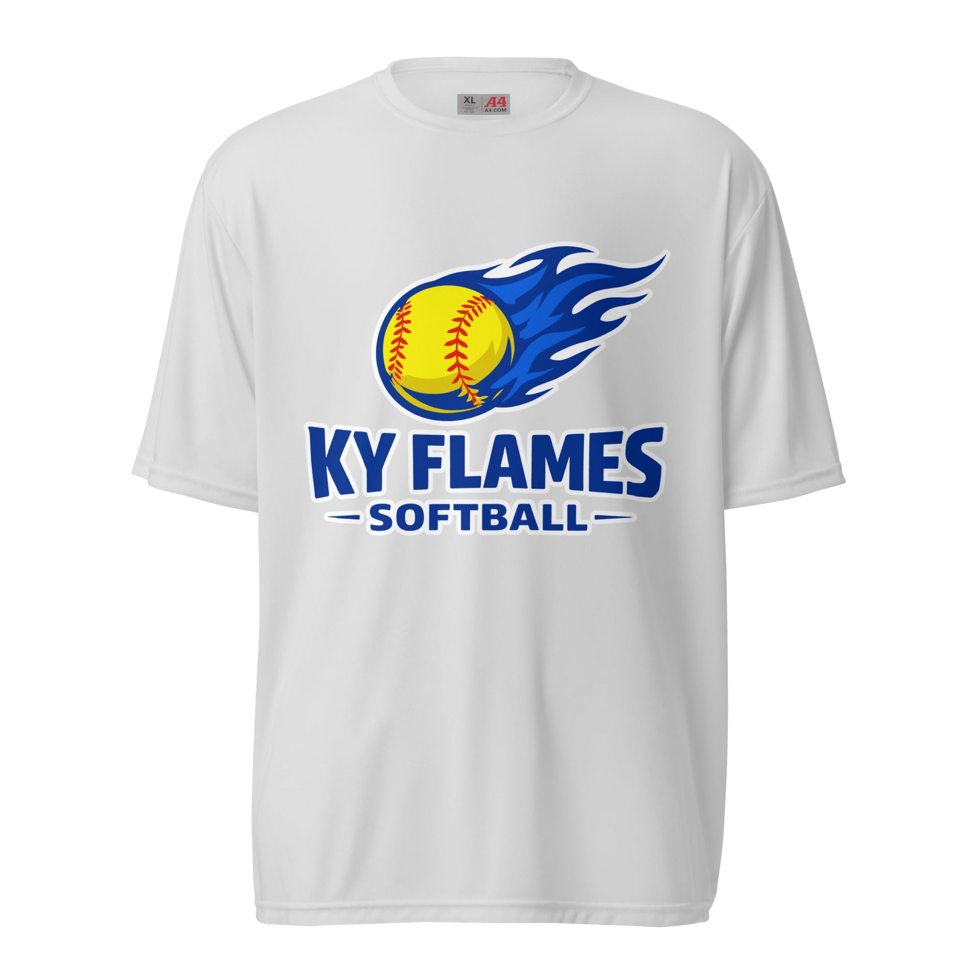 Active | Moisture Wicking Shirt | KY Flames | Mark Logo