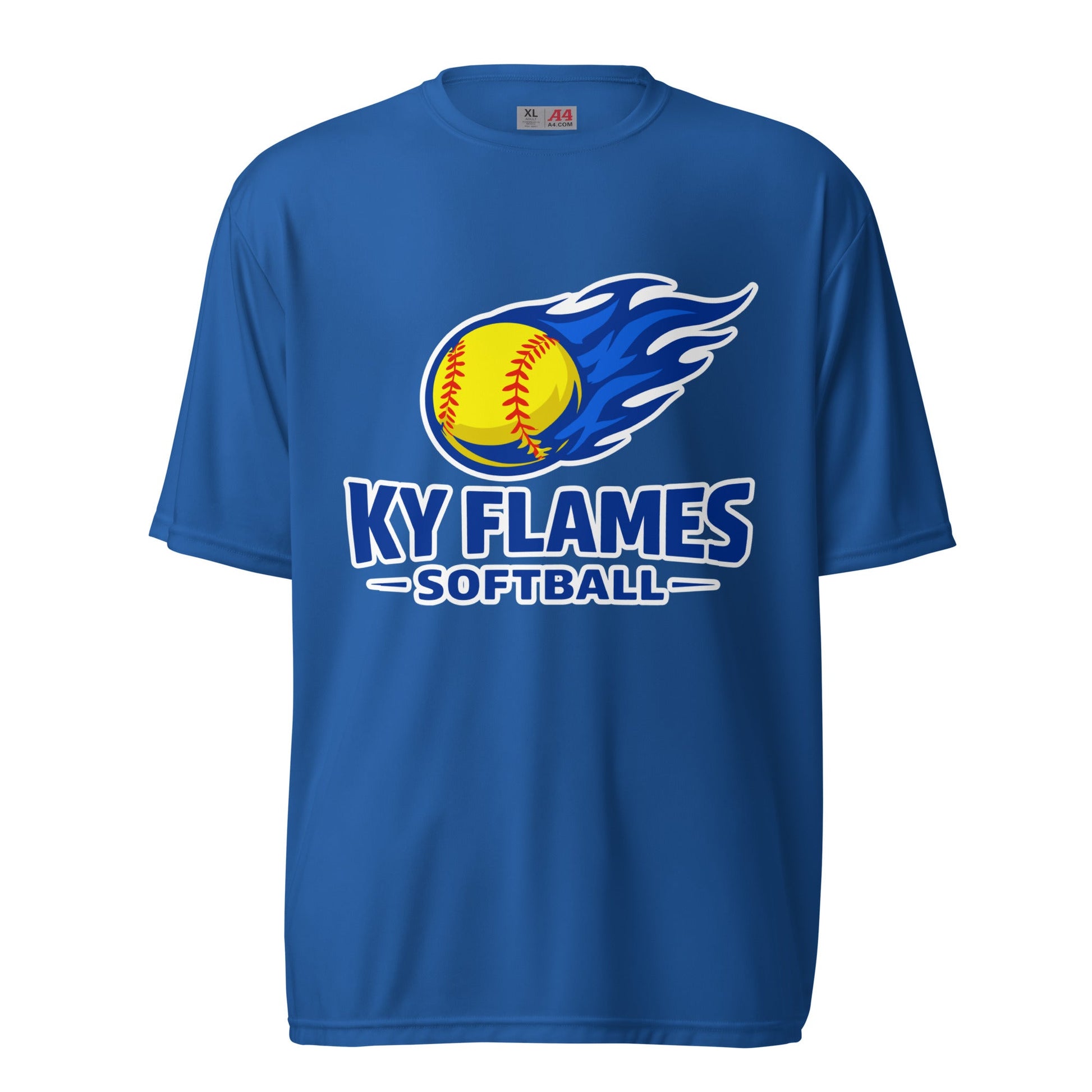 Active | Moisture Wicking Shirt | KY Flames | Mark Logo