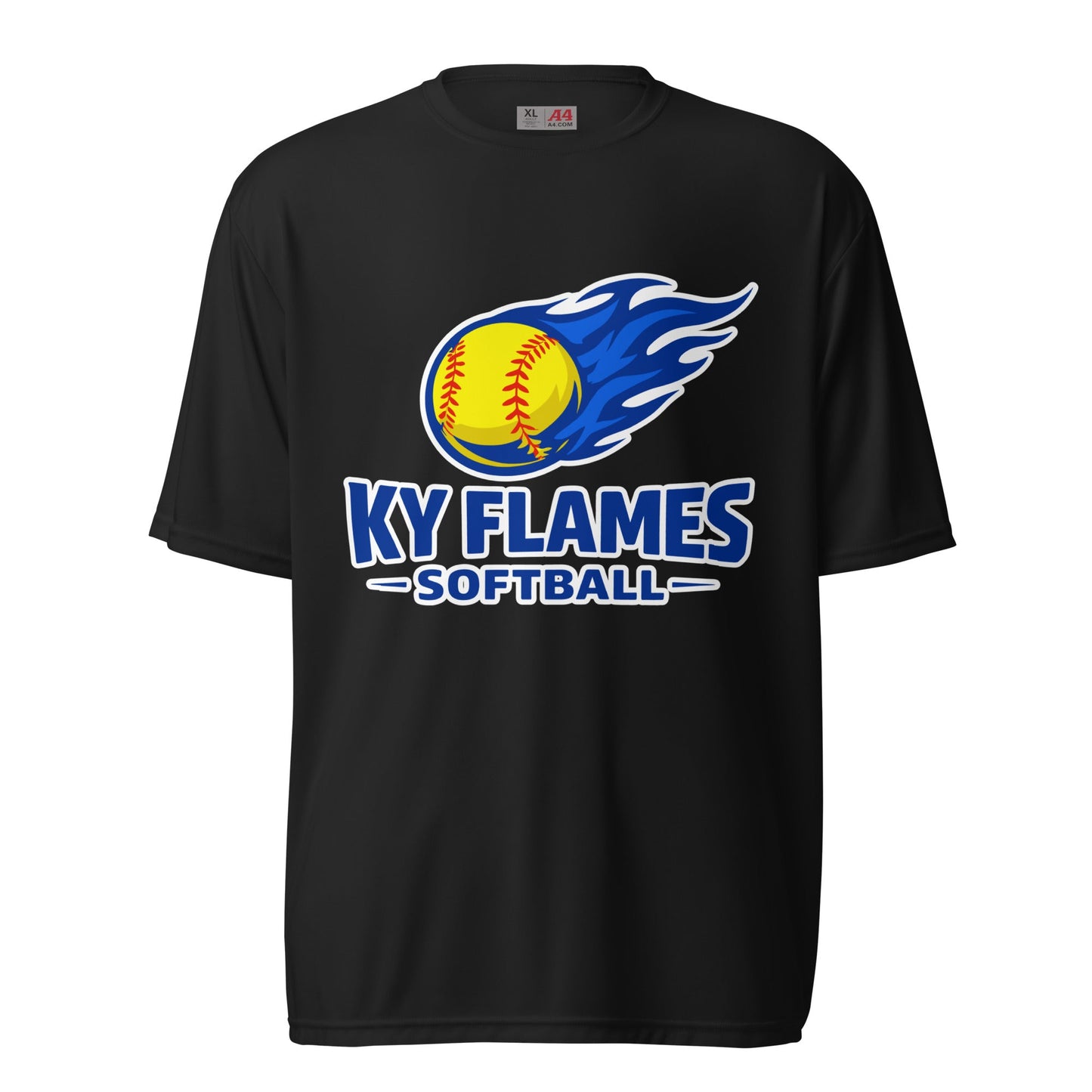 Active | Moisture Wicking Shirt | KY Flames | Mark Logo