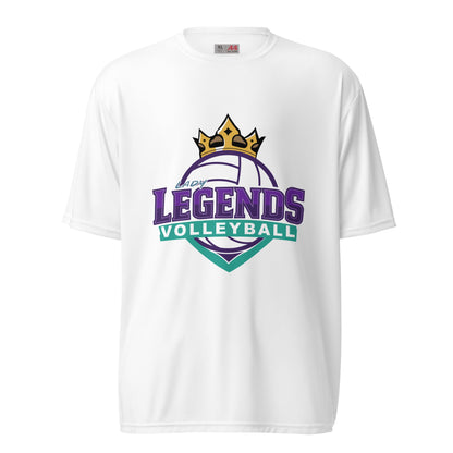 Active | Moisture Wicking Shirt | Lady Legends Volleyball | Crown Logo