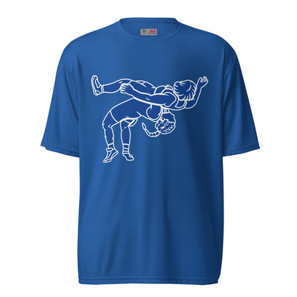 Active | Moisture Wicking Shirt | Lady Senators Wrestling | Wrestler Logo