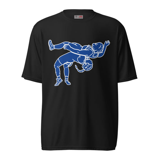 Active | Moisture Wicking Shirt | Lady Senators Wrestling | Wrestler Logo