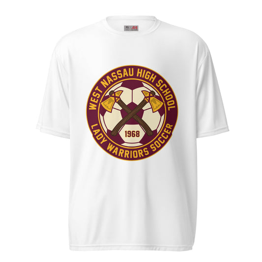 Active | Moisture Wicking Shirt | Lady Warrior Soccer Booster Club | Lady Warriors Logo