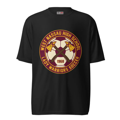 Active | Moisture Wicking Shirt | Lady Warrior Soccer Booster Club | Lady Warriors Logo