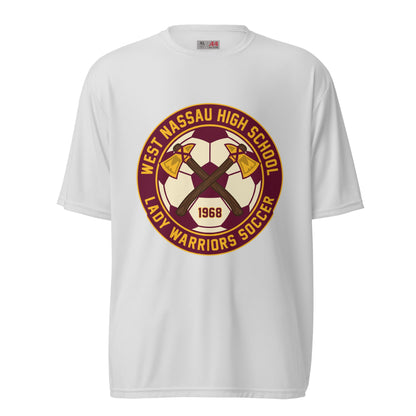 Active | Moisture Wicking Shirt | Lady Warrior Soccer Booster Club | Lady Warriors Logo