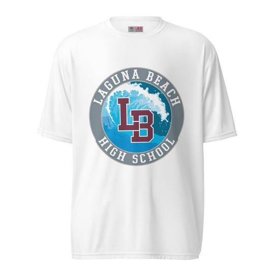 Active | Moisture Wicking Shirt | Laguna Beach High School Wrestling | Wave Logo