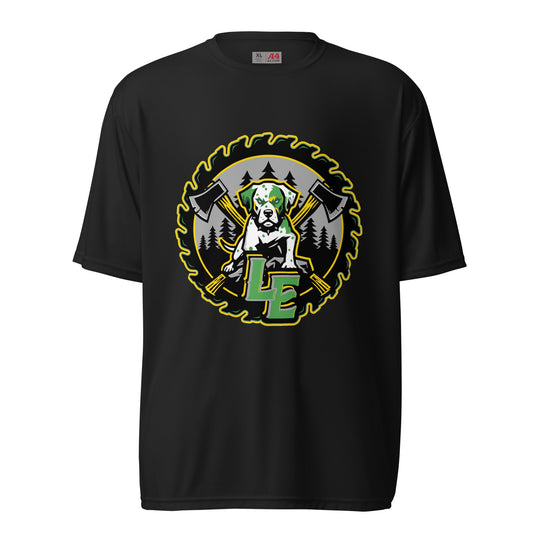 Active | Moisture Wicking Shirt | Lake Erie Power Pines | Saw Logo