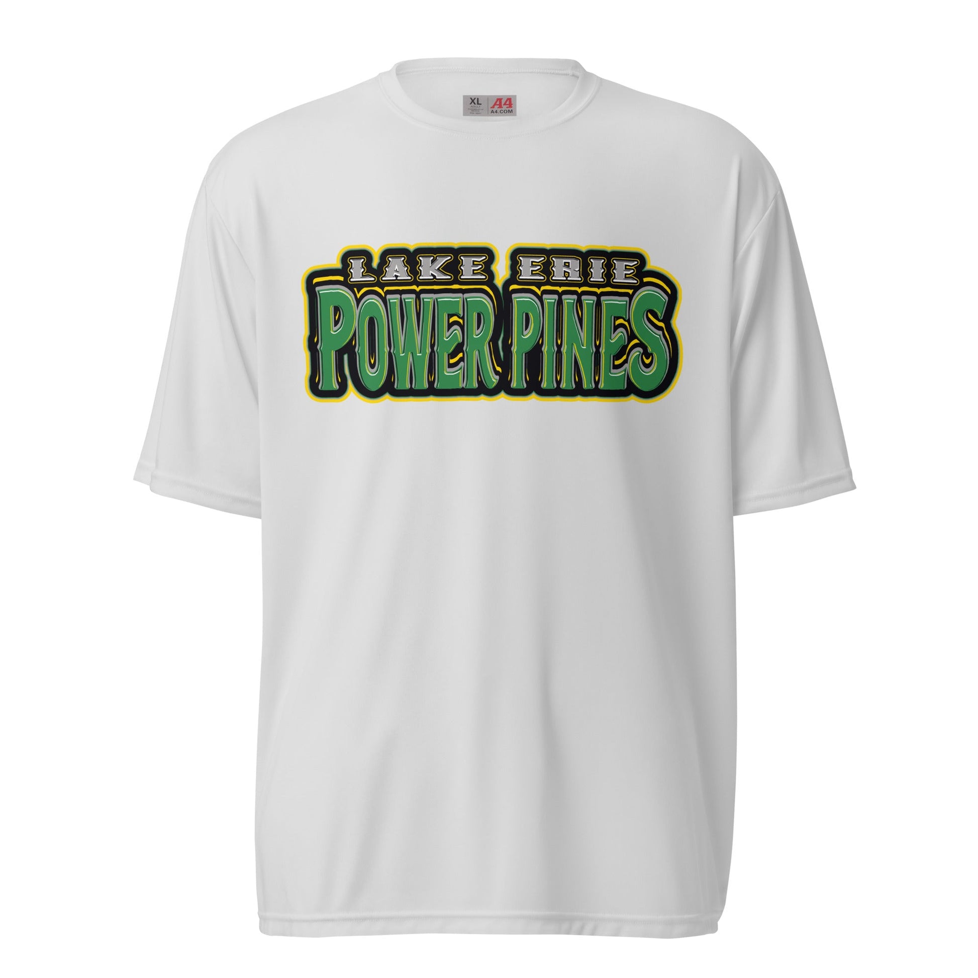 Active | Moisture Wicking Shirt | Lake Erie Power Pines | Script Logo