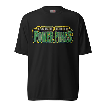 Active | Moisture Wicking Shirt | Lake Erie Power Pines | Script Logo