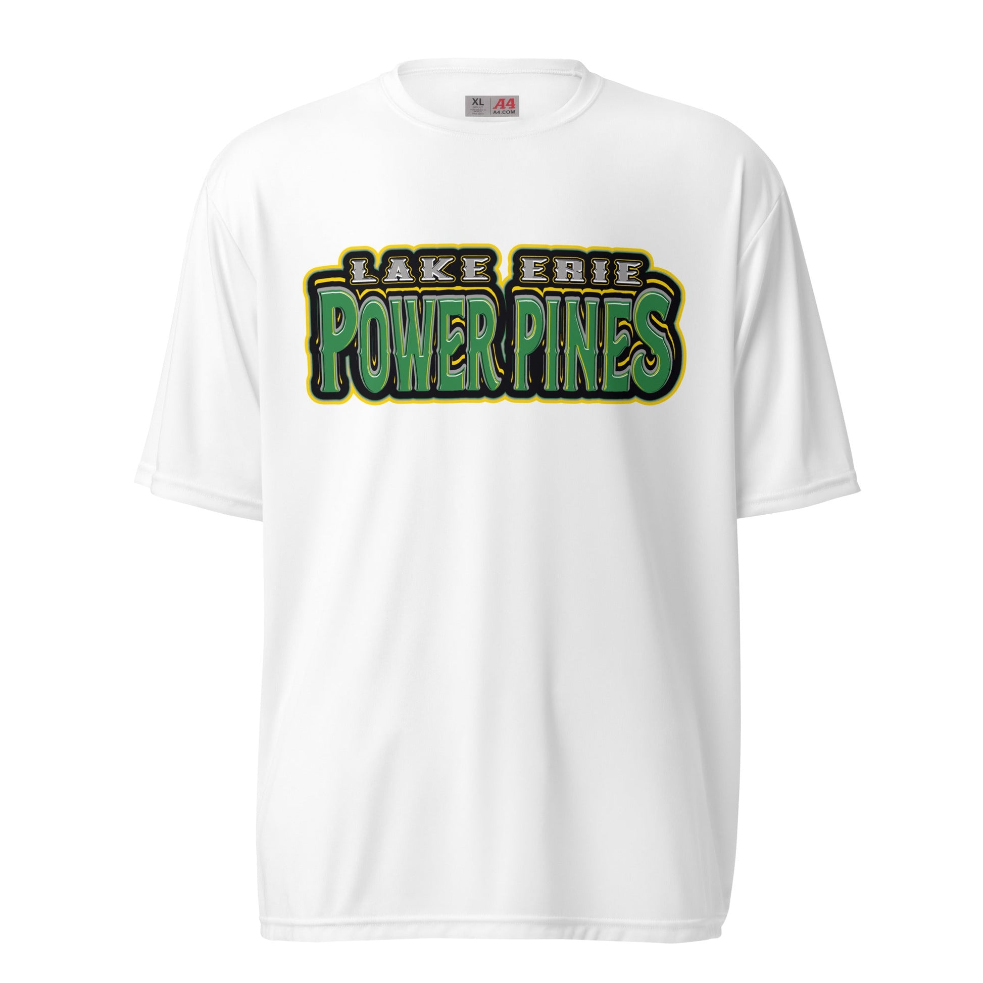 Active | Moisture Wicking Shirt | Lake Erie Power Pines | Script Logo