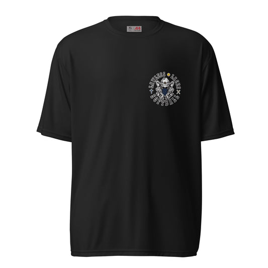 Active | Moisture Wicking Shirt | Lawless Laces Softball | Outlined Pocket Logo