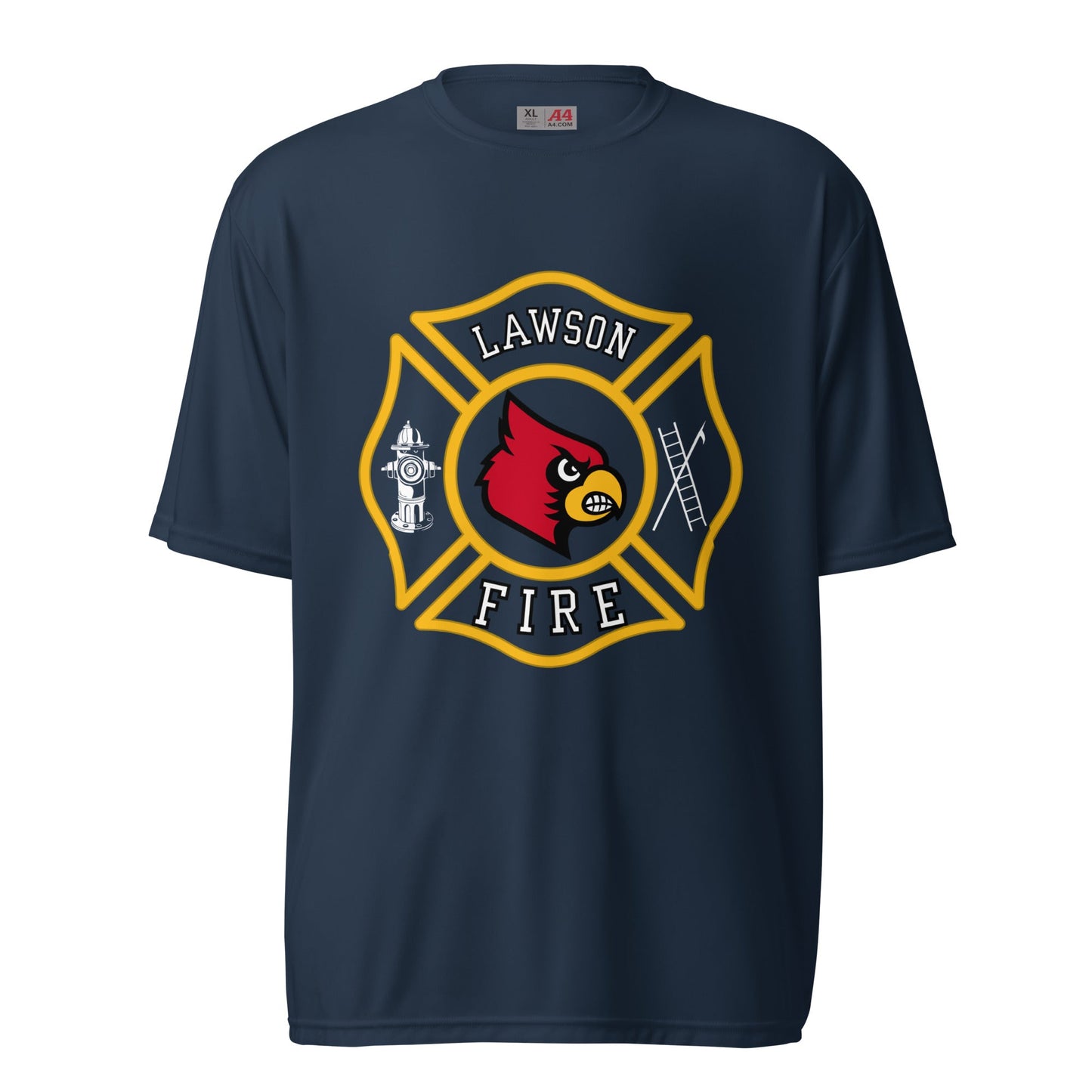 Active | Moisture Wicking Shirt | Lawson Fire Department | Crest Logo
