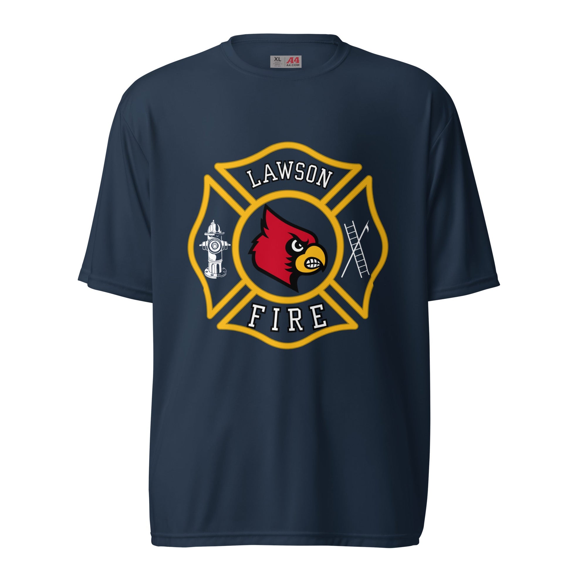 Active | Moisture Wicking Shirt | Lawson Fire Department | Crest Logo