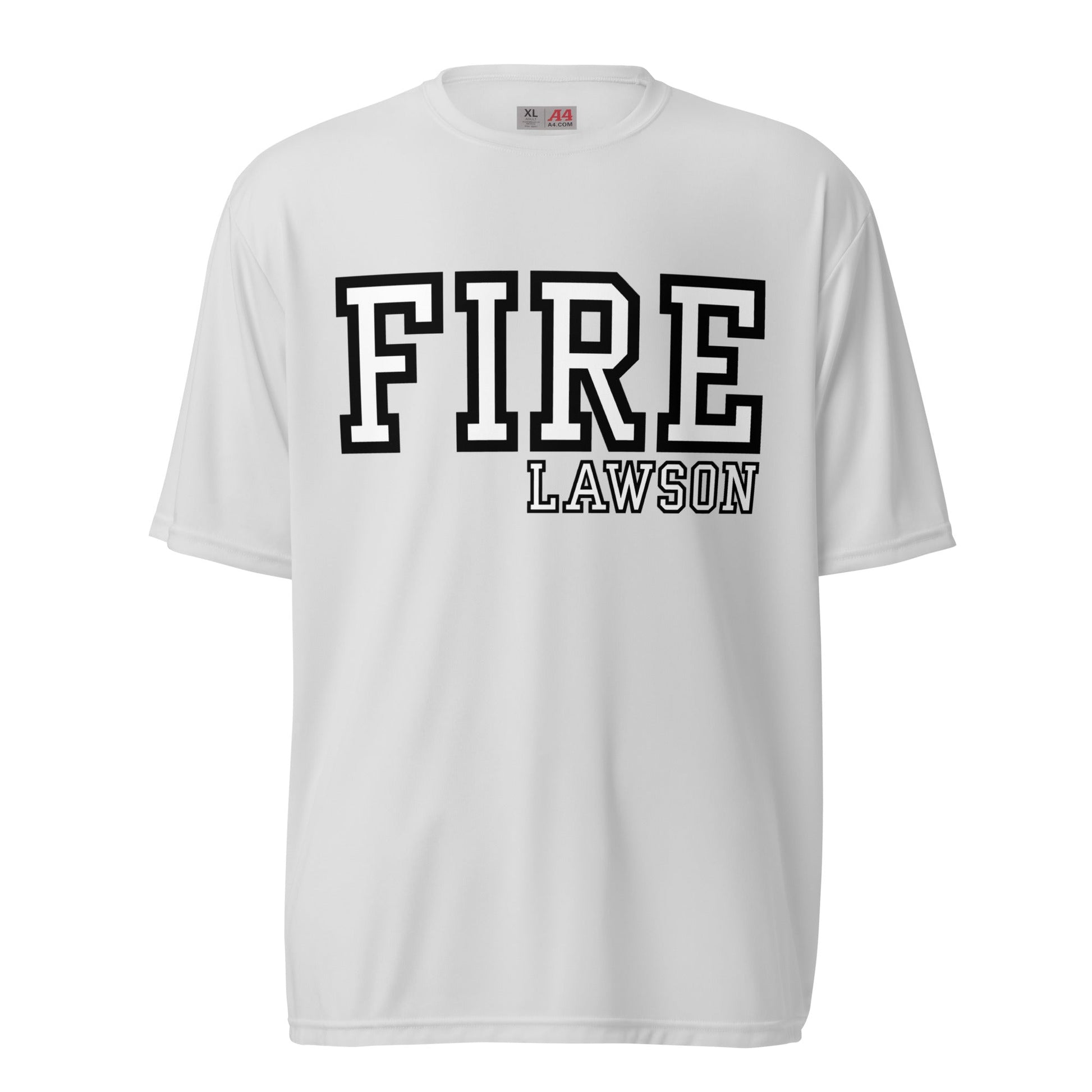 Active | Moisture Wicking Shirt | Lawson Fire Department | Script Logo