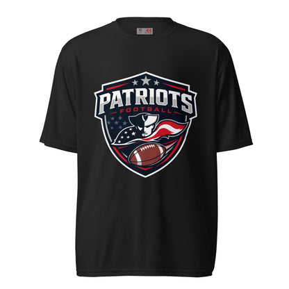 Active | Moisture Wicking Shirt | LFMS Athletics | Patriots Football Logo