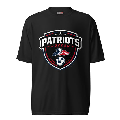 Active | Moisture Wicking Shirt | LFMS Athletics | Patriots Soccer Logo