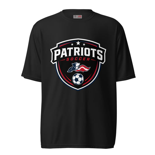 Active | Moisture Wicking Shirt | LFMS Athletics | Patriots Soccer Logo