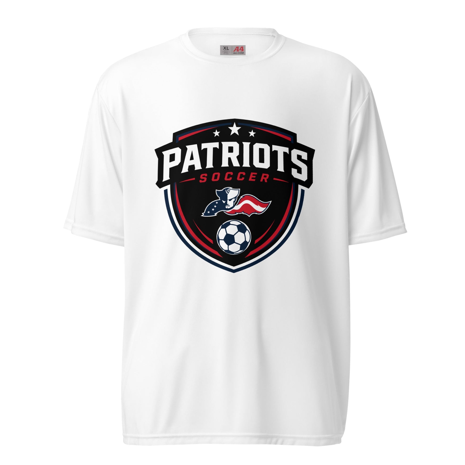 Active | Moisture Wicking Shirt | LFMS Athletics | Patriots Soccer Logo