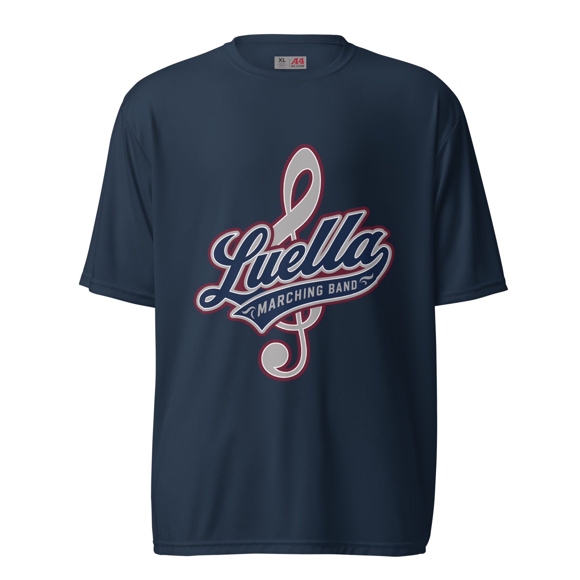 Active | Moisture Wicking Shirt | Luella High School Marching Band | Crest Logo