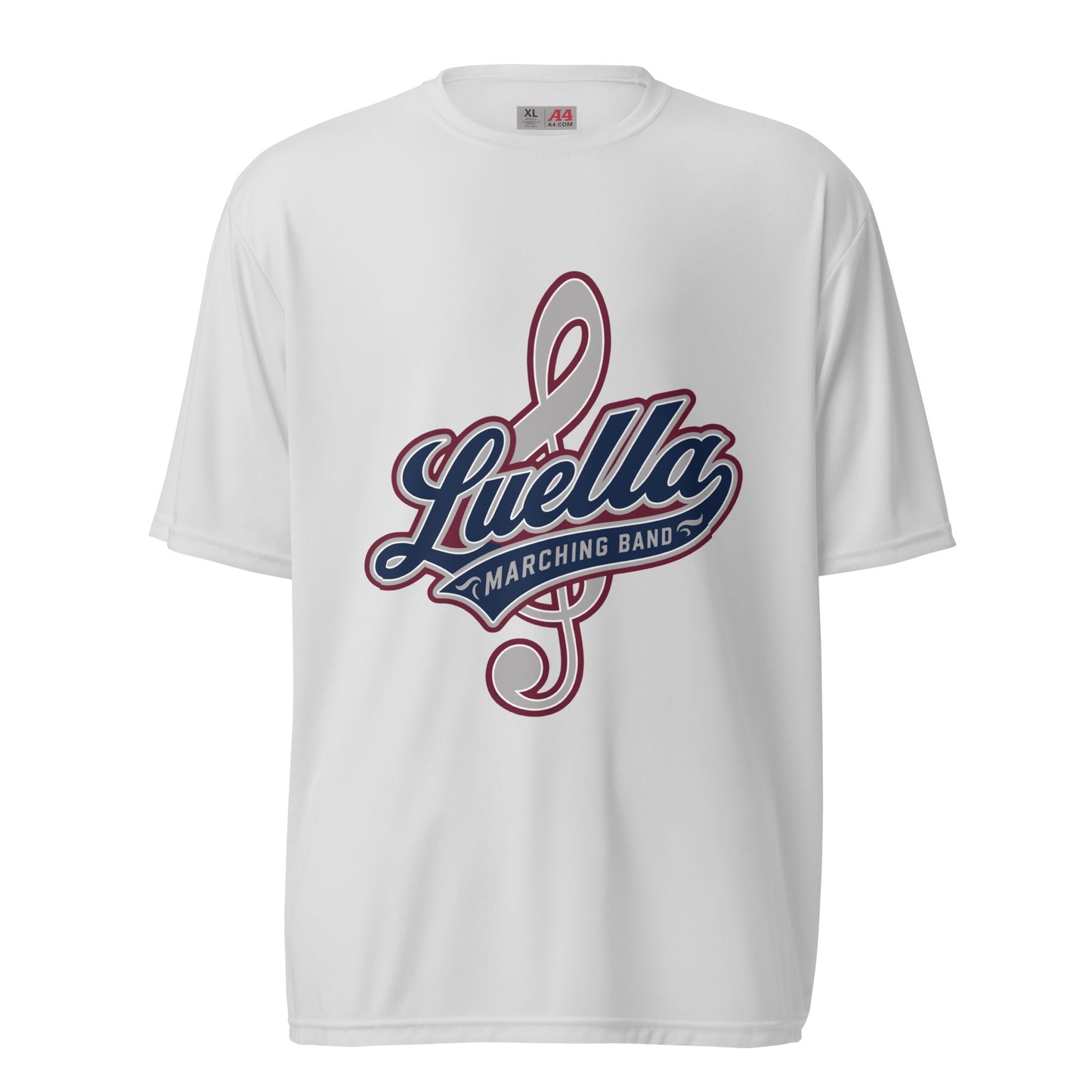 Active | Moisture Wicking Shirt | Luella High School Marching Band | Crest Logo