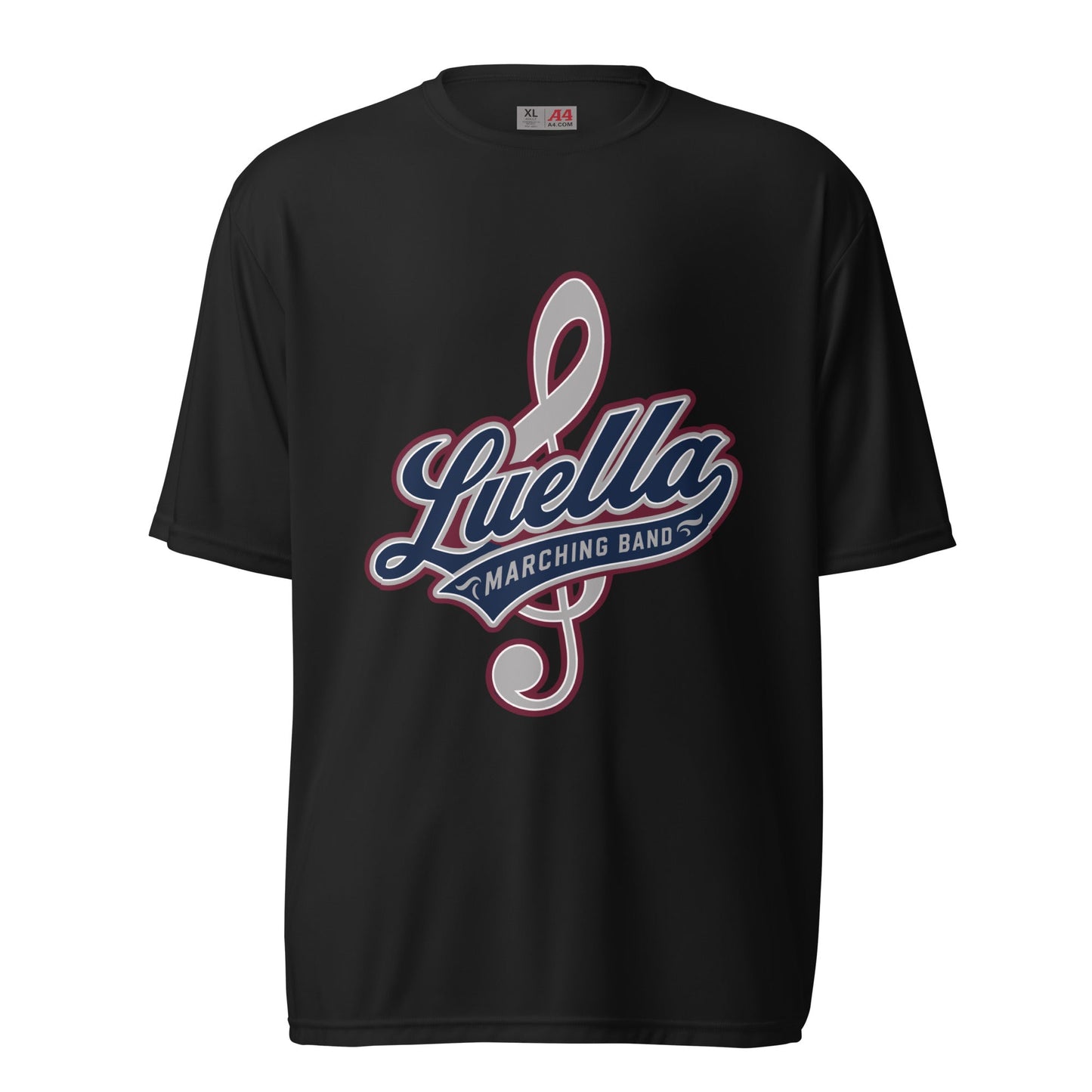 Active | Moisture Wicking Shirt | Luella High School Marching Band | Crest Logo
