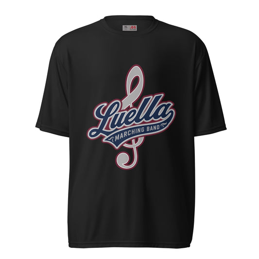 Active | Moisture Wicking Shirt | Luella High School Marching Band | Crest Logo