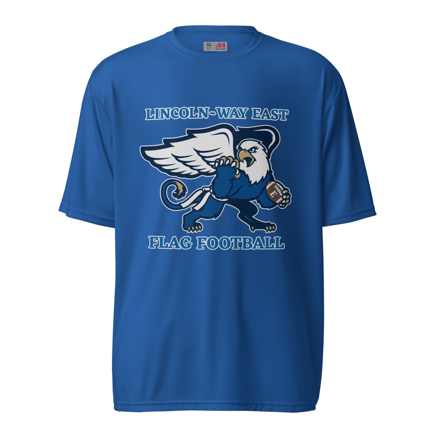 Active | Moisture Wicking Shirt | LWE Flag Football | Crest Logo