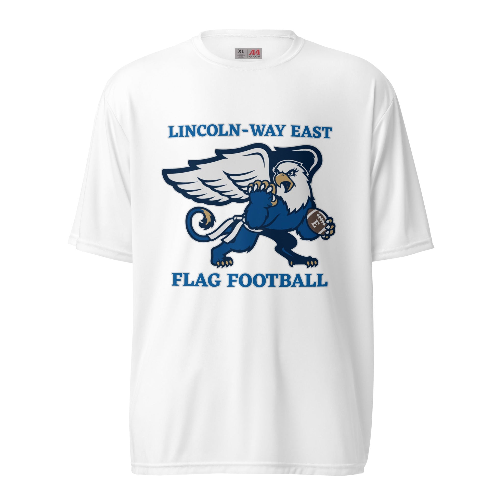 Active | Moisture Wicking Shirt | LWE Flag Football | Crest Logo