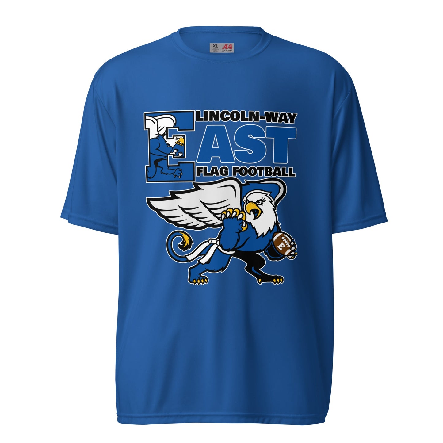 Active | Moisture Wicking Shirt | LWE Flag Football | Vanguard Logo