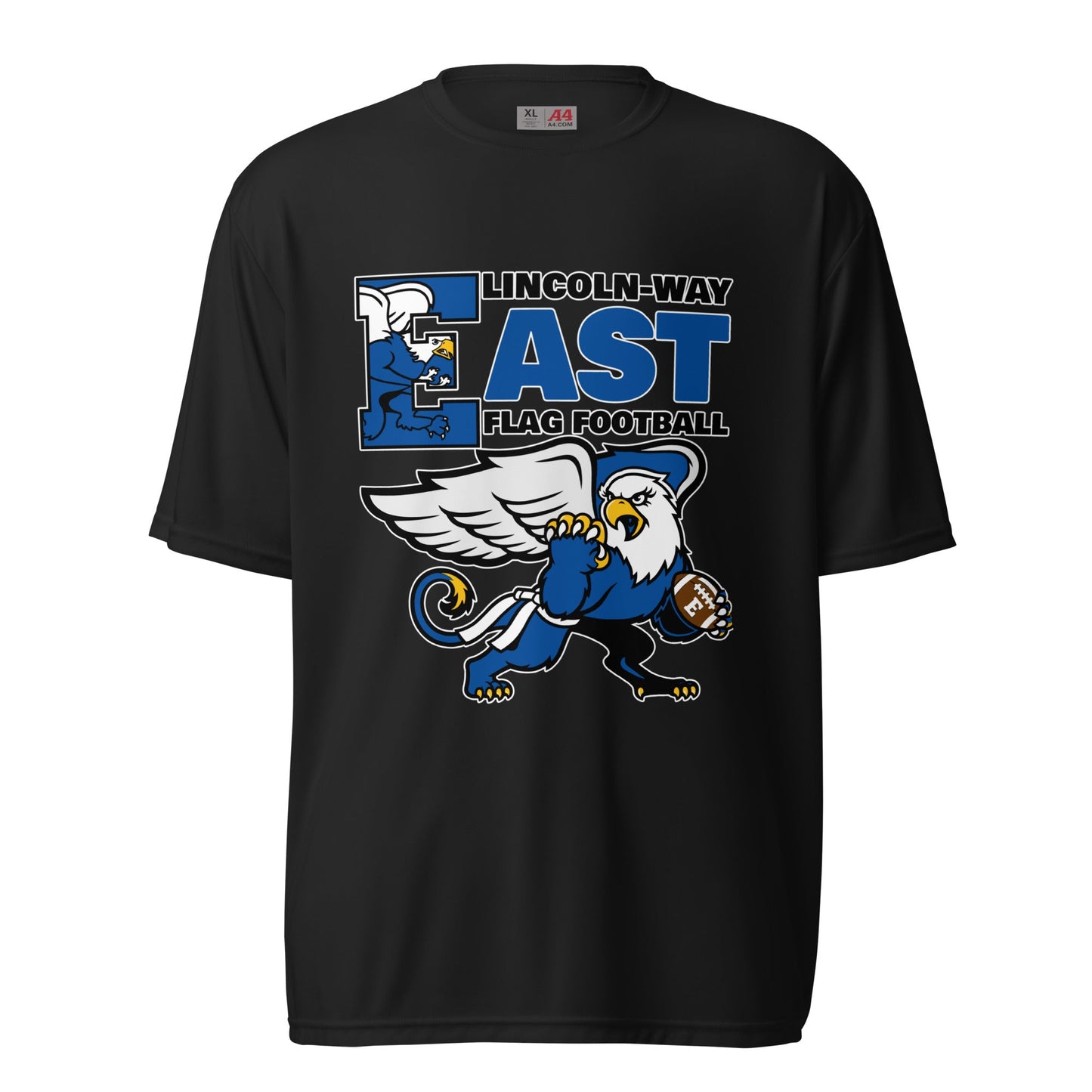 Active | Moisture Wicking Shirt | LWE Flag Football | Vanguard Logo