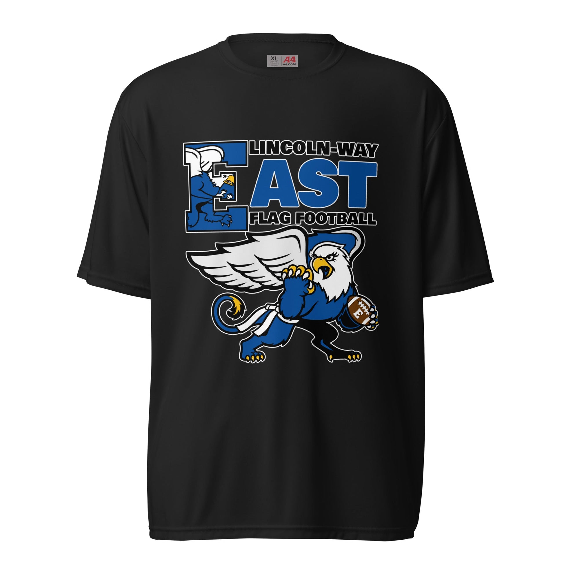 Active | Moisture Wicking Shirt | LWE Flag Football | Vanguard Logo
