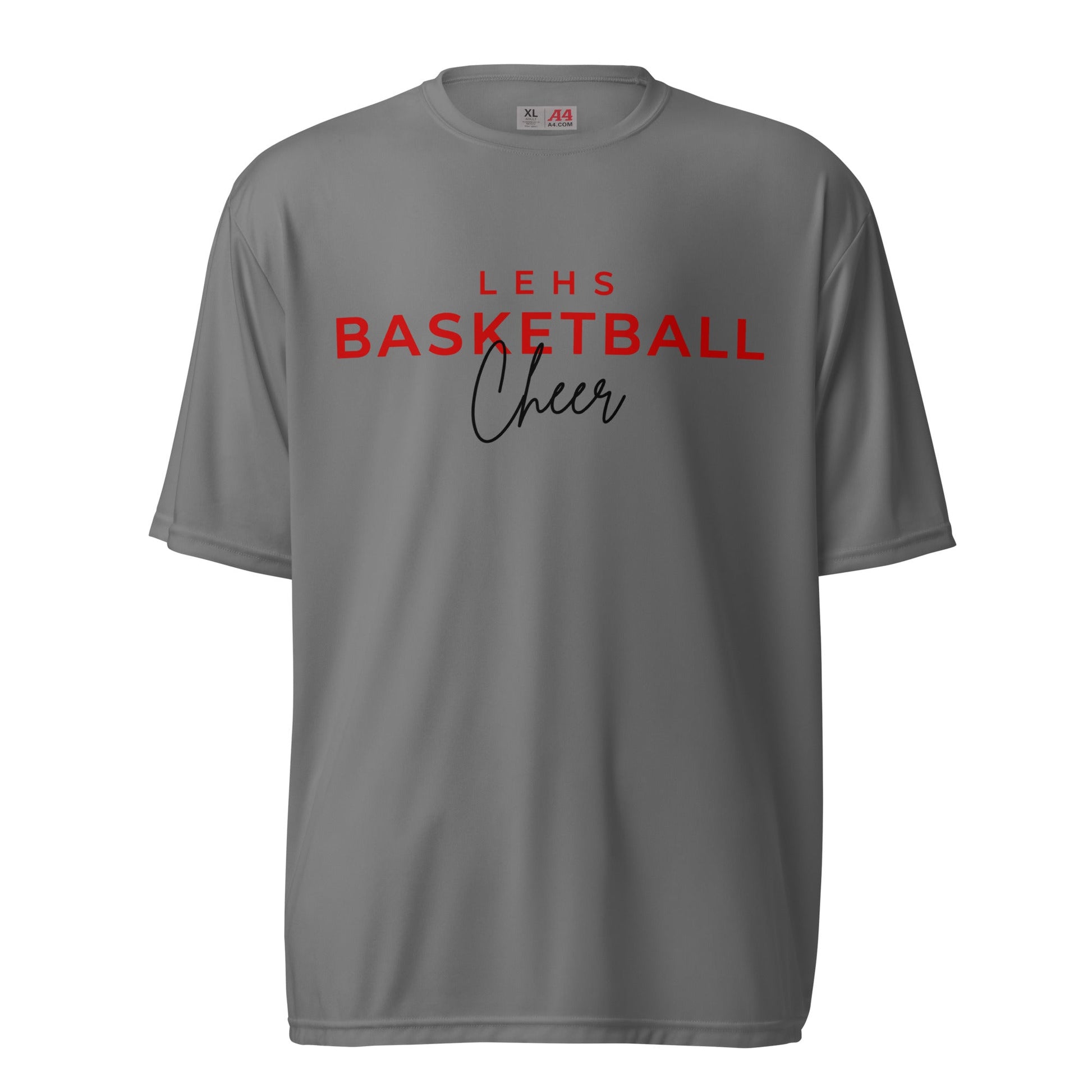 Active | Moisture Wicking Shirt | Lynn English Cheerleading | Bulldogs Basketball Logo