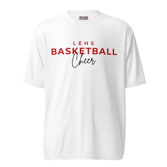 Active | Moisture Wicking Shirt | Lynn English Cheerleading | Bulldogs Basketball Logo