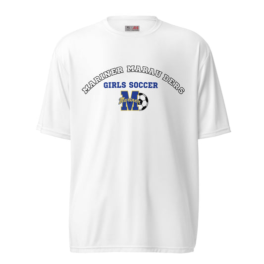 Active | Moisture Wicking Shirt | Mariner girls soccer | Crest Logo