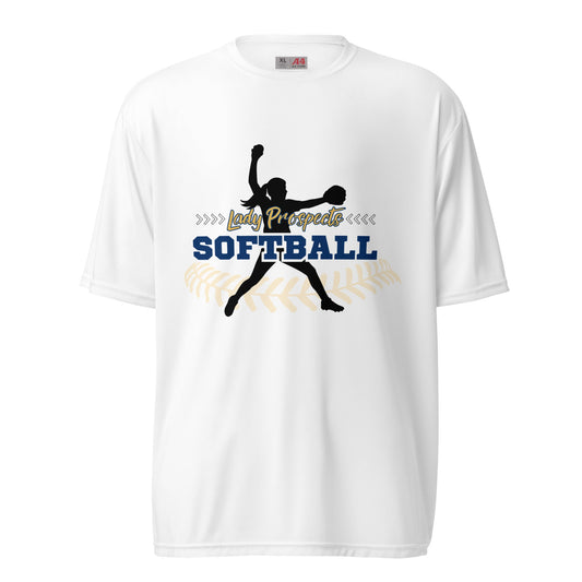 Active | Moisture Wicking Shirt | Marucci Prospects | Fastpitch Crest Logo