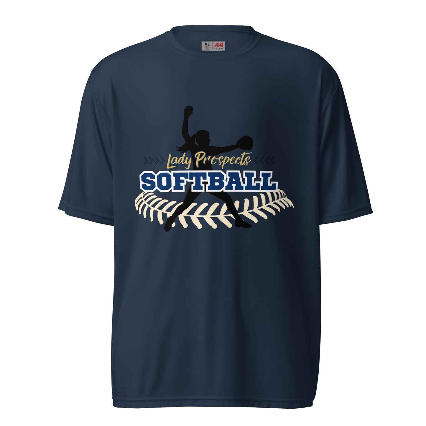 Active | Moisture Wicking Shirt | Marucci Prospects | Fastpitch Crest Logo