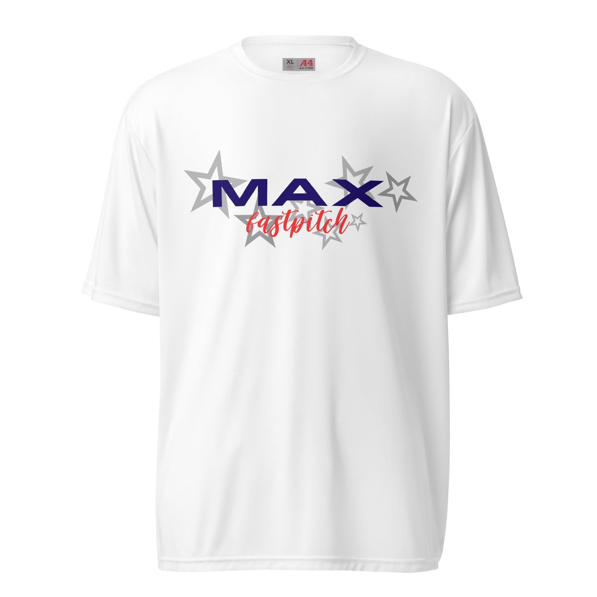 Active | Moisture Wicking Shirt | MAX Fastpitch | Stars Logo