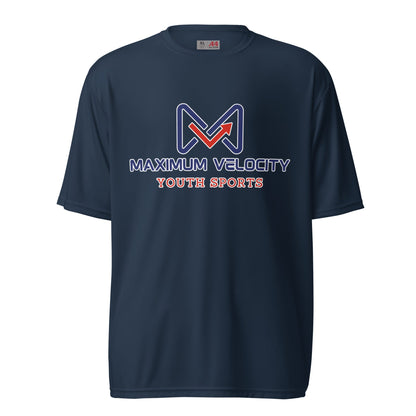 Active | Moisture Wicking Shirt | Maximum Velocity Youth Sports | Emblem Logo