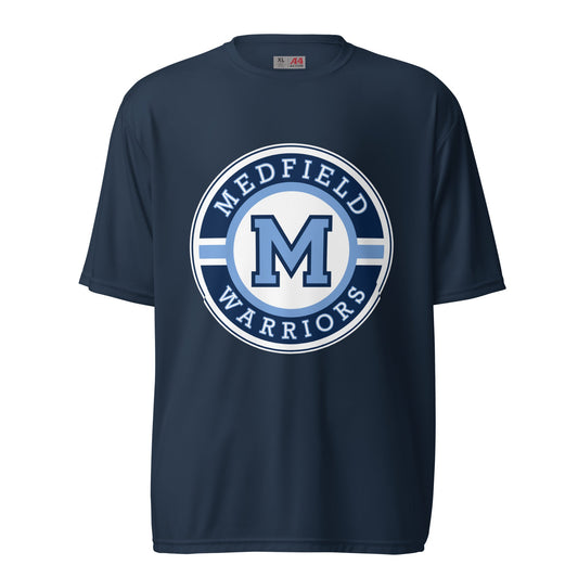 Active | Moisture Wicking Shirt | Medfield Softball | Badge Logo