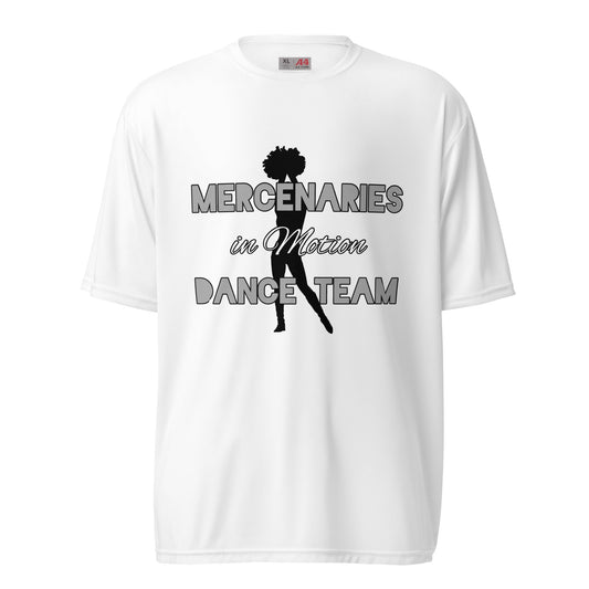 Active | Moisture Wicking Shirt | Mercenaries in Motion Dance Team | Silhouette Logo