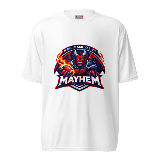 Active | Moisture Wicking Shirt | Merrimack Valley Mayhem | Overlord Crest Logo