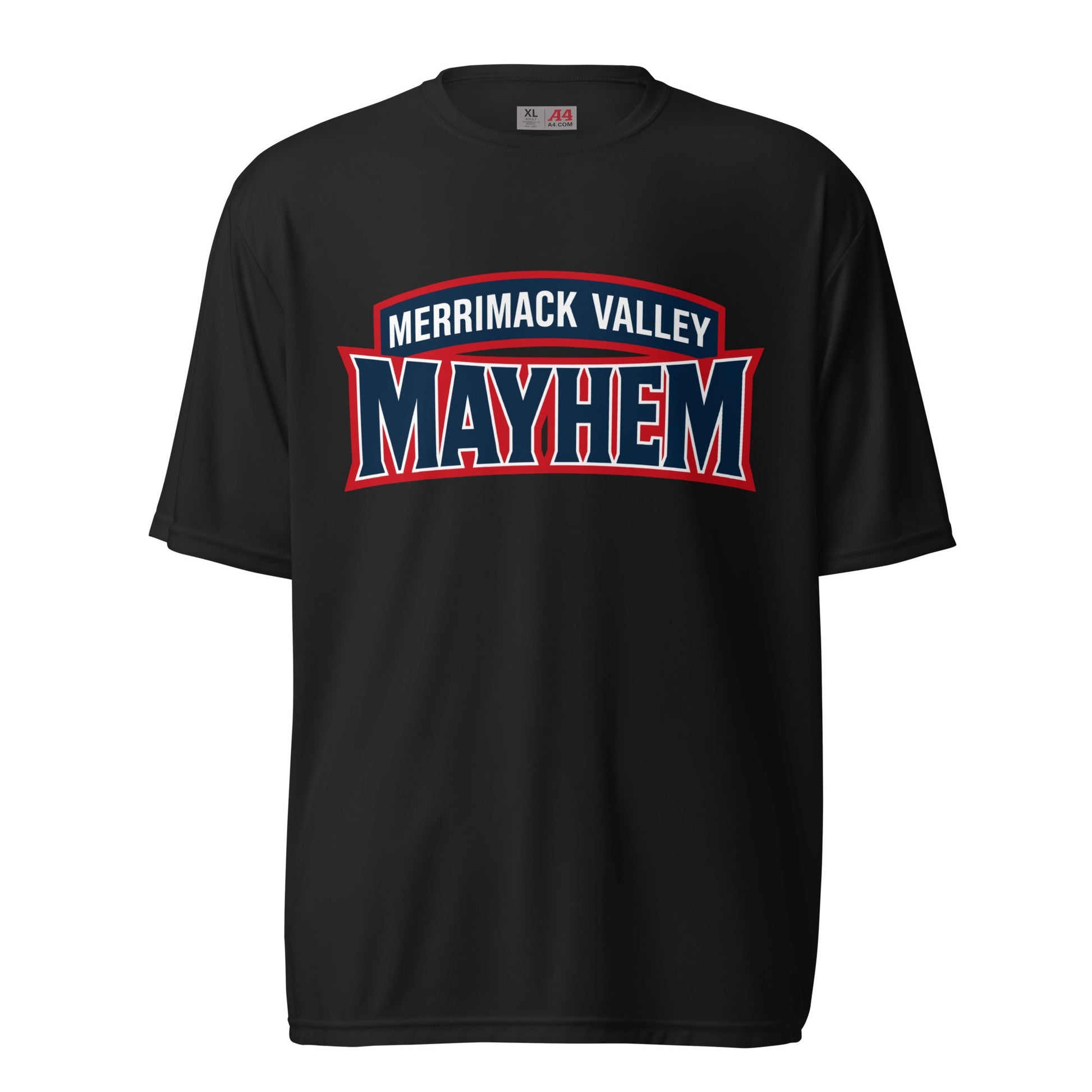 Active | Moisture Wicking Shirt | Merrimack Valley Mayhem | Script Logo