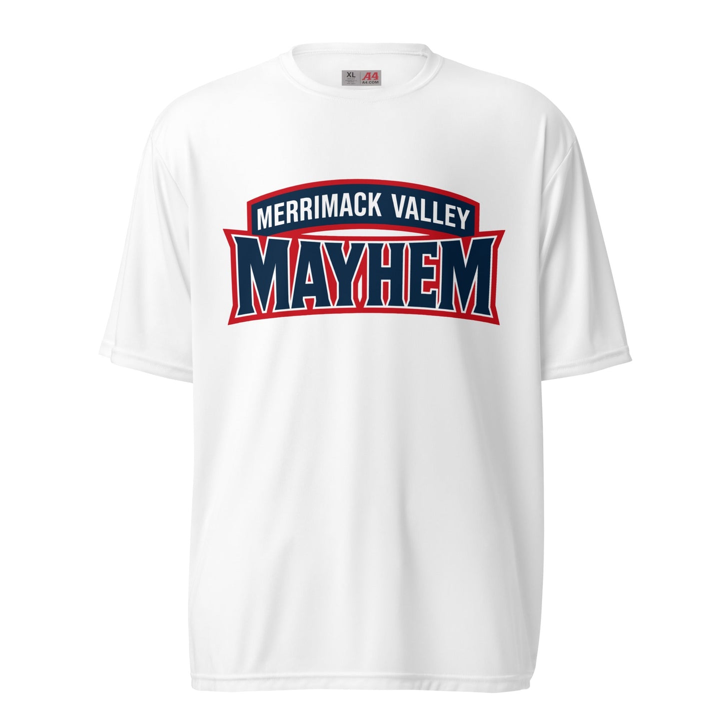 Active | Moisture Wicking Shirt | Merrimack Valley Mayhem | Script Logo