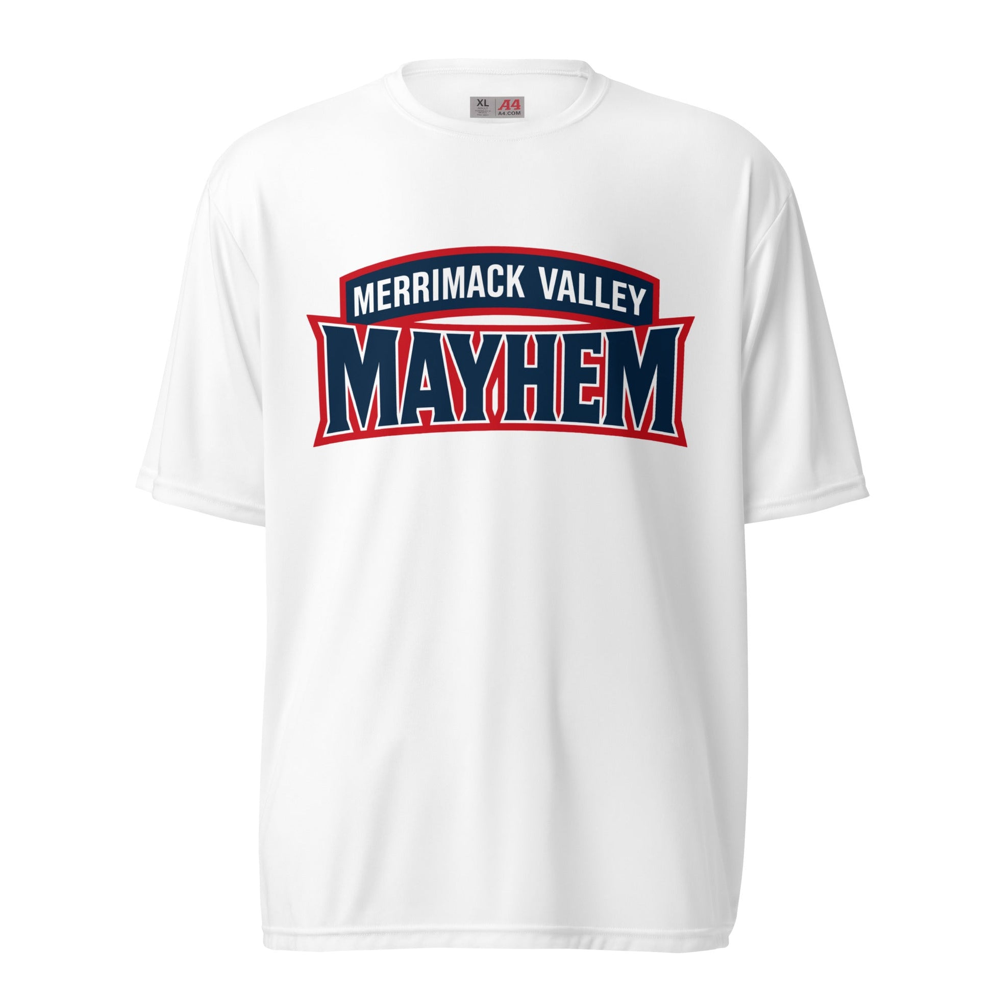 Active | Moisture Wicking Shirt | Merrimack Valley Mayhem | Script Logo
