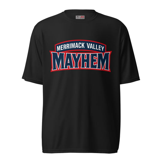 Active | Moisture Wicking Shirt | Merrimack Valley Mayhem | Script Logo