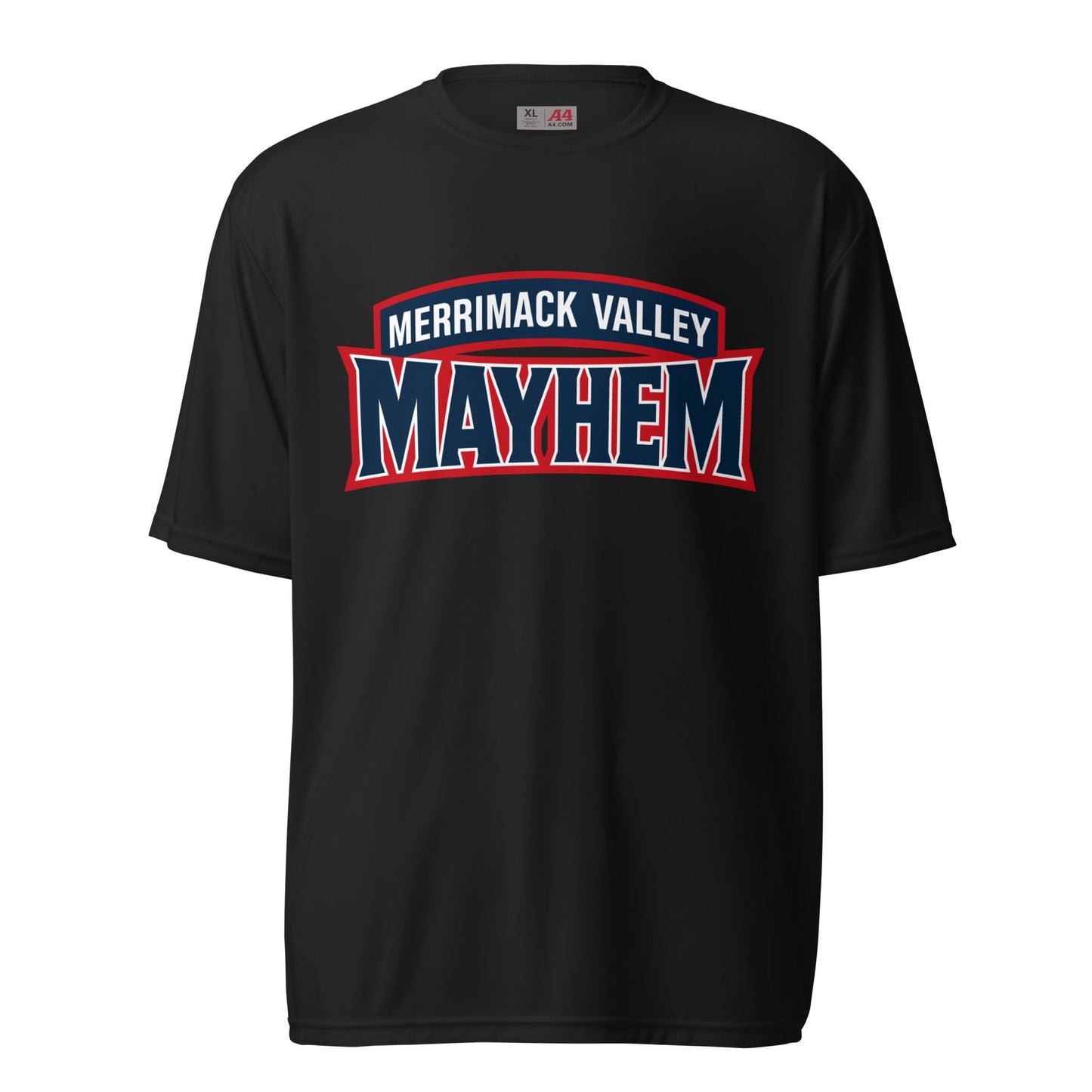 Active | Moisture Wicking Shirt | Merrimack Valley Mayhem | Script Logo