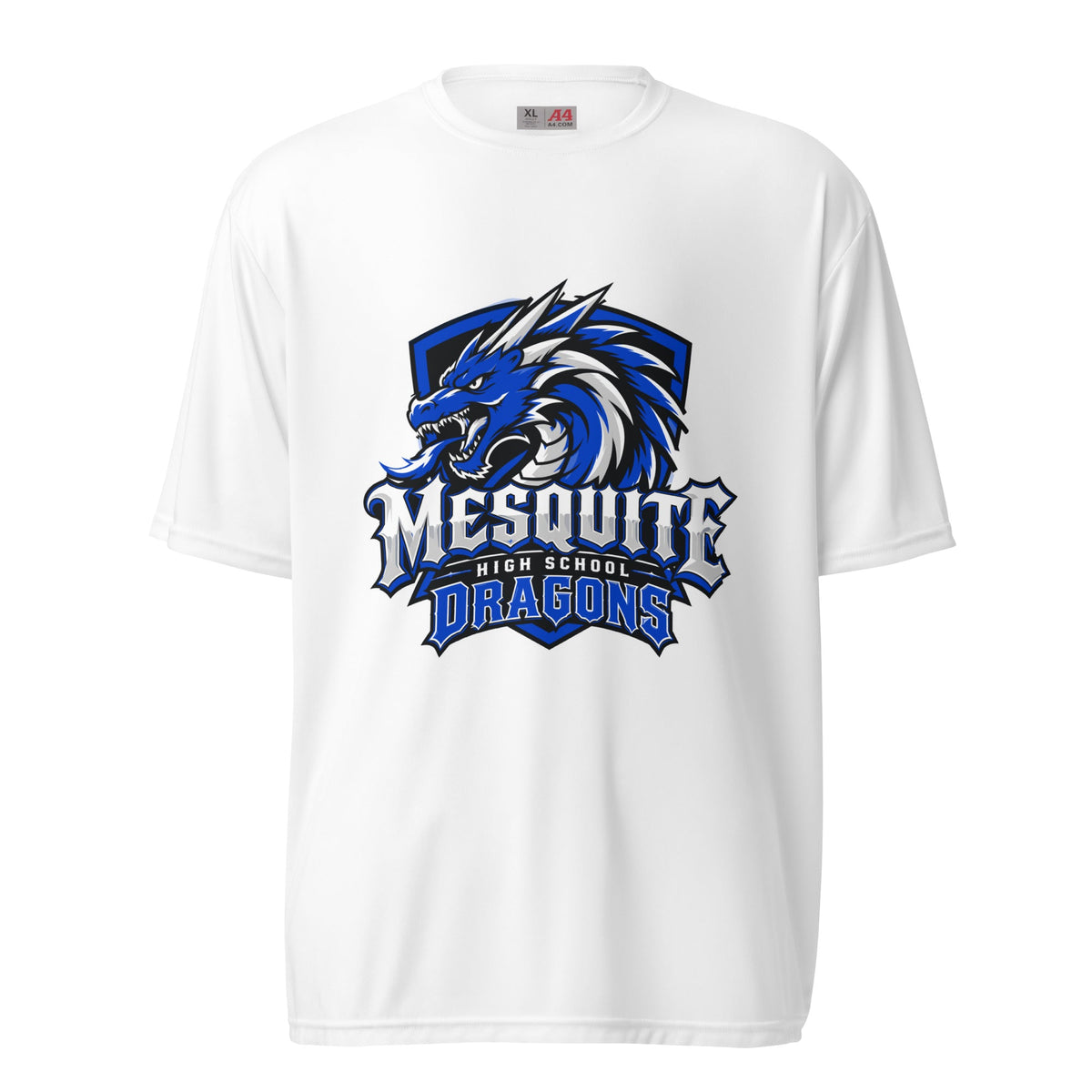 Active | Moisture Wicking Shirt | Mesquite High School | Emblem Logo