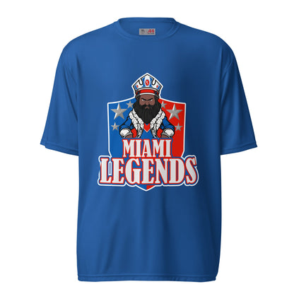Active | Moisture Wicking Shirt | Miami Legends Football | King Shield Logo