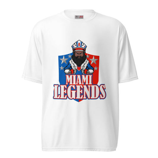 Active | Moisture Wicking Shirt | Miami Legends Football | King Shield Logo